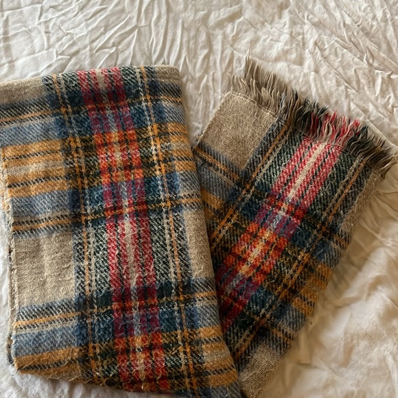 Multi Color Wool and Alpaca Scarf - Picture 5 of 7